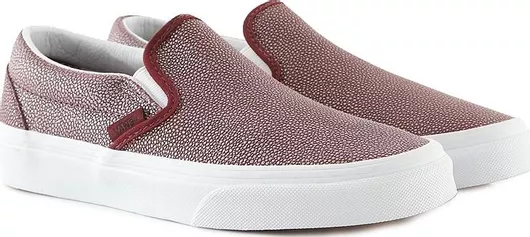 Vans Παιδικά Sneakers Slip-on Μπορντό
