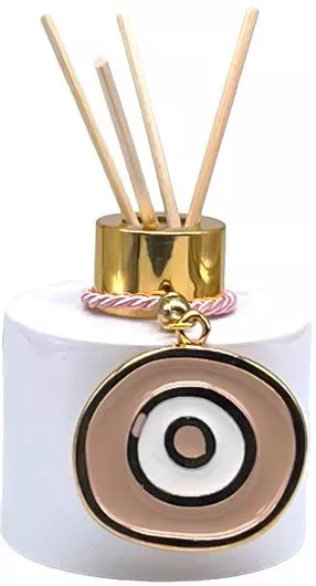 Αρωματικό Χώρου Επίχρυσο Κρεμαστό Nude Μάτι 6.5cm X 7cm Ar8114 Georgiou Sg-ar8114