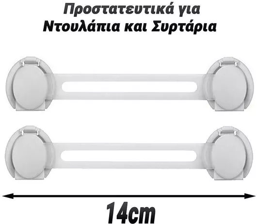 Προστατευτικά για Ντουλάπια & Συρτάρια από Πλαστικό 2τμχ
