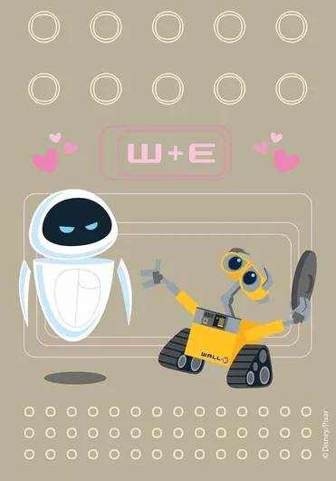 Παιδικό Χαλί Wall E 160x230cm Μπεζ