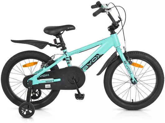 Παιδικό Ποδήλατο Byox 18" Πόλης με Σκελετό Αλουμινίου Τιρκουάζ