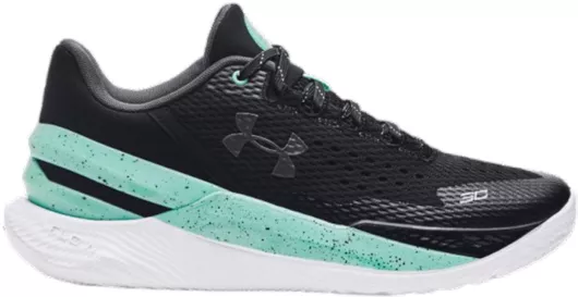 Under Armour Curry 2 Low Flotro Χαμηλά Μπασκετικά Παπούτσια Μαύρο