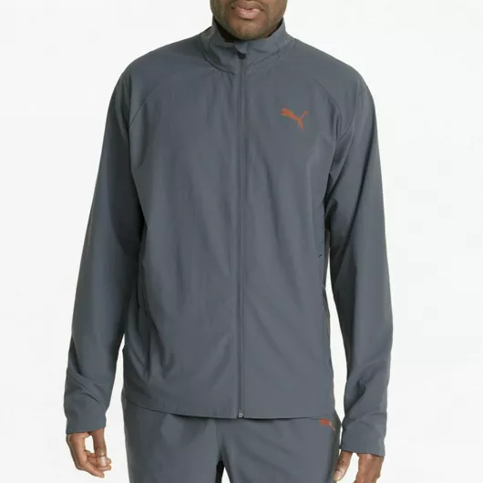 Puma Train Ultraweave Μπουφάν Αντιανεμικό Dark Slate