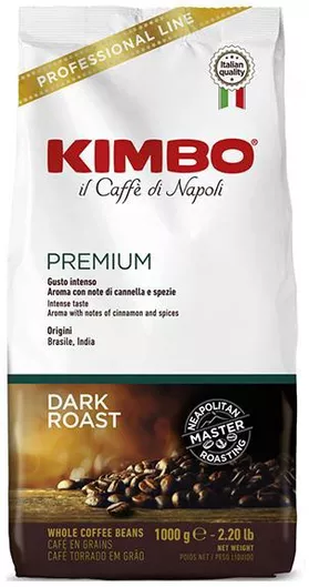 Kimbo Premium Coffee Beans 1kg