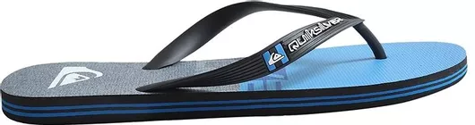 Quiksilver Molokai Wordblock Ανδρικά Flip Flops Μαύρο