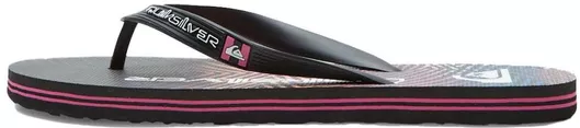Molokai Wordblock Ανδρικά Flip Flops Black/Blue/Pink