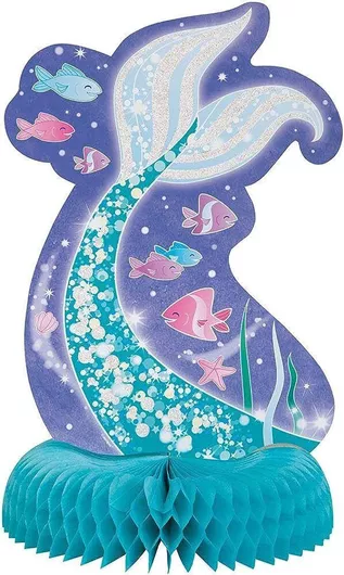 Διακοσμητικό για Party Τραπεζιού Γοργόνα 35 Εκ Mermaid Theme Party