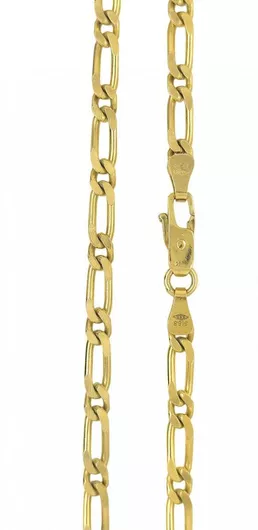 Αλυσίδα Λαιμού Mertzios.gr Χρυσή Λεπτή Πάχους 3.8mm & Μήκους 55cm