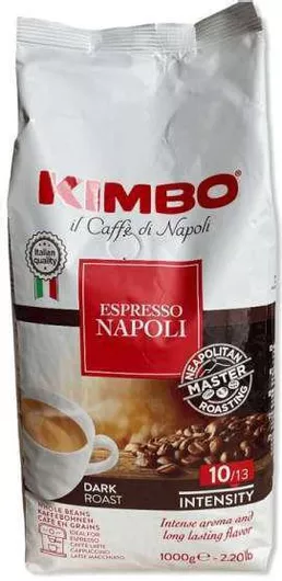 Καφές Espresso Kimbo Arabica Napoli σε Κόκκους 1kg