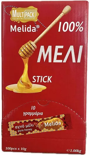 Μέλι Μελιός Ανθέων 10gr 100τμχ