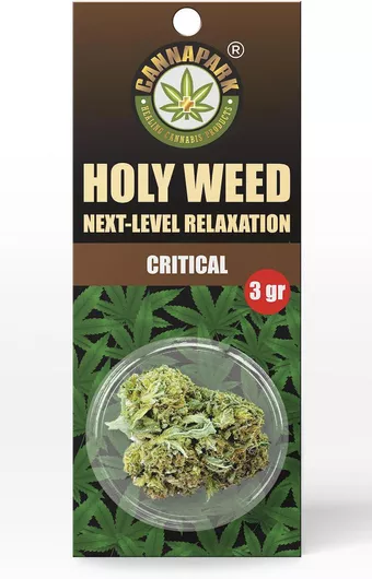 Ανθοί Κάνναβης Cannapark Holy Weed JD 99% 3gr # Critical