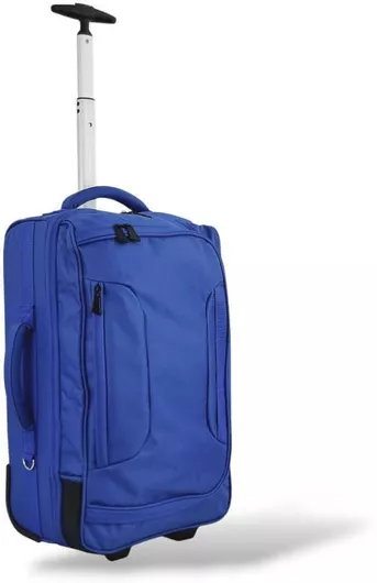 Βαλίτσα Ταξιδίου Playful Bags Καμπίνας Ύψους 53cm με 4 Ρόδες Μπλε