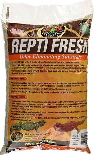 Zoomed Repti Fresh Odor Eliminating Substrate 3.6kg
