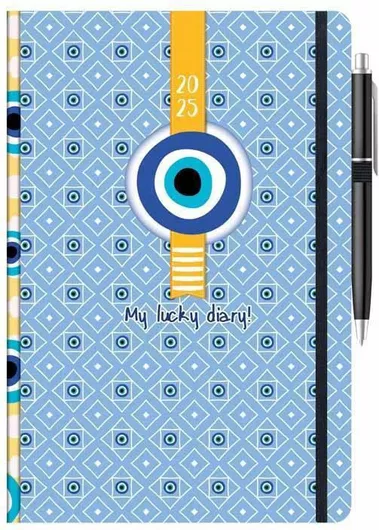 Ατζέντα Innostat Ημερήσια 2025 Μπλε 12x17cm