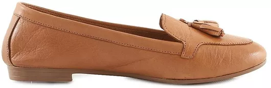 Boxer Δερμάτινα Γυναικεία Loafers Ταμπά