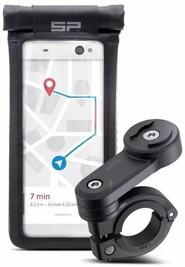 Βάση Κινητού Μοτοσυκλέτας SP Connect Bundle Spc+ Universal με Αδιάβροχη Θήκη για το Τιμόνι