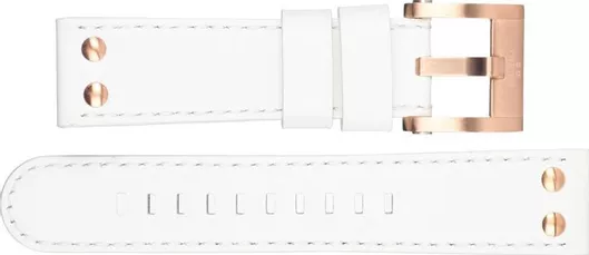 Λουράκι Ρολογιού TW Steel Δερμάτινο 22mm Λευκό