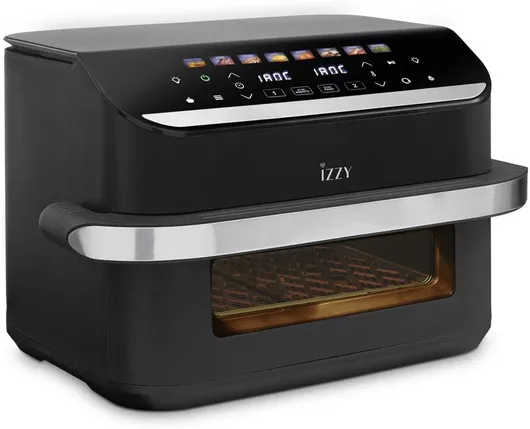 Izzy Air Fryer με Διπλό Αποσπώμενο Κάδο 11lt Μαύρο IZ-8260