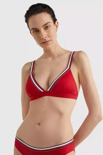 Tommy Hilfiger Bikini Τριγωνάκι Κόκκινο