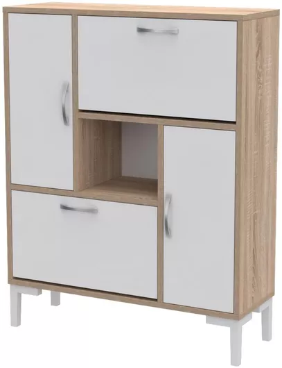 Ξύλινη Παπουτσοθήκη 86.5x30x109cm