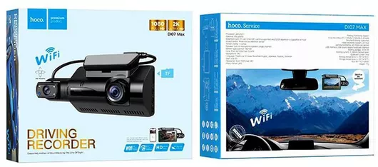 Κάμερα DVR Αυτοκινήτου Hoco 1440P WiFi