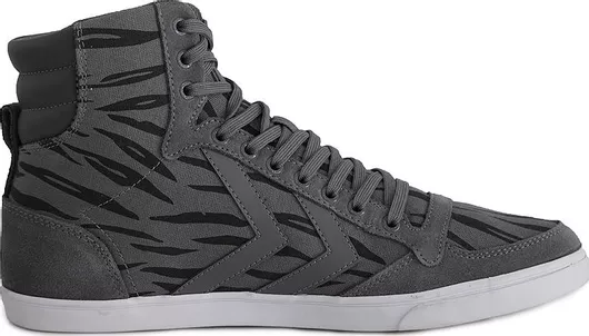 Hummel Slimmer Stadil Tiger High Μποτάκια Γκρι