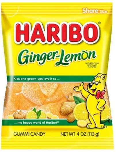 Haribo Ginger & Lemon 100g