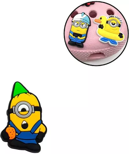 Minion Cookie Shoe Charm Decoration