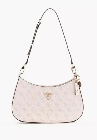 Γυναικεία Τσάντα Ώμου Guess Noelle Λευκό