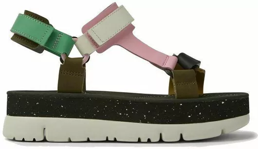 Camper Oruga Up Γυναικεία Σανδάλια Sporty Flatforms