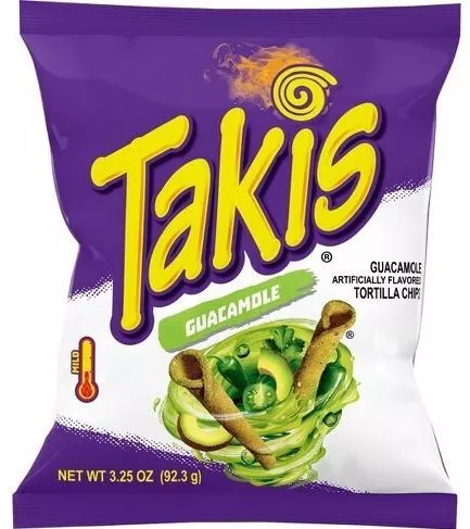 Takis Guacamole Flavored Snacks 92.3g