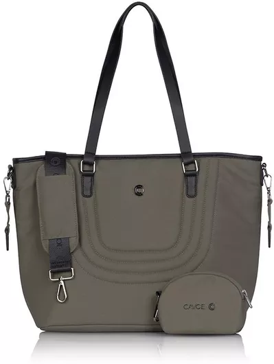 Τσάντα-Αλλαξιέρα Cavoe Ώμου/Χειρός 43x32x15cm Πράσινο