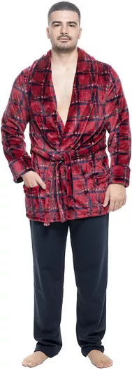 Koyote Χειμερινή Ανδρική Ρόμπα Μπορντό