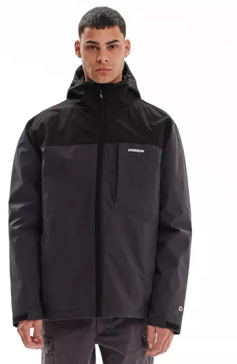 Emerson 3 σε 1 Χειμωνιάτικο Μπουφάν Μαύρο