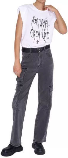 Ale - The Non Usual Casual Γυναικεία Καλοκαιρινή Μπλούζα Αμάνικη Λευκό