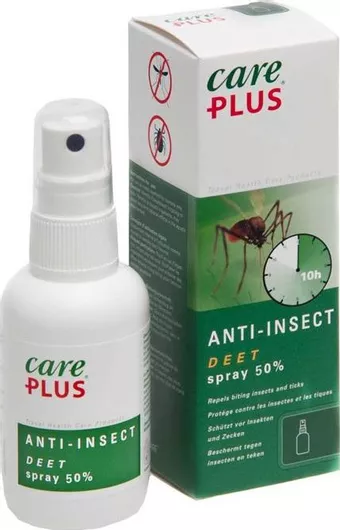 Εντομοαπωθητική Lotion CarePlus Deet 50% σε Spray 60ml