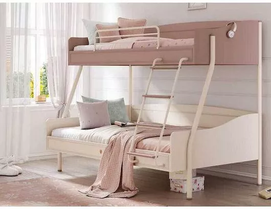 Παιδικό Κρεβάτι Κουκέτα Ημίδιπλο για Στρώμα 120x200cm