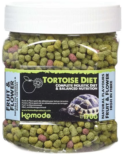 Τροφή Ερπετού Komodo Tortoise Diet Fruit Flower 340gr