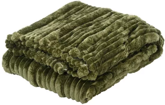 Κουβέρτα Kaemingk Fleece Μονή 170x130cm Πράσινη