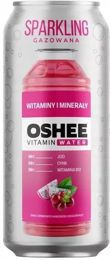 Oshee Vitamin Water Mineral Dragon Fruit & Red Grapes 500ml