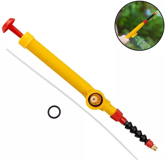 Χειροκίνητο Μπεκ Ψεκασμού Υψηλής Πίεσης Νερού 35cm Κίτρινο