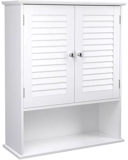 Ντουλάπι Μπάνιου Πλυντηρίου Vasagle Μ60xΒ20xΥ70cm Λευκό