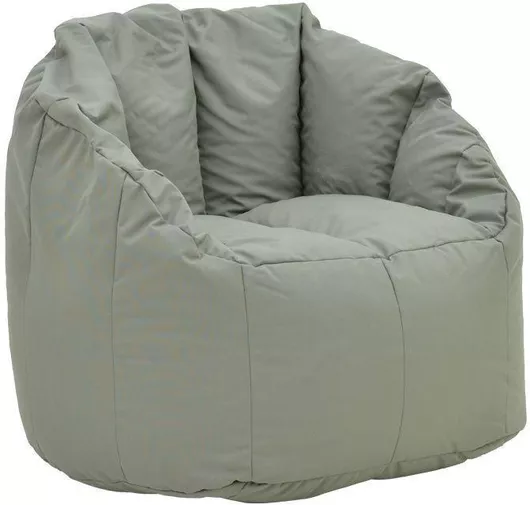 Πουφ Πολυθρόνα Αδιάβροχη Kerlon 80x80x65cm Γκρι