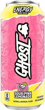 Αναψυκτικό Ghost Energy Drink Sour Pink Lemonade με Ανθρακικό 26-0285 473ml