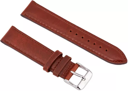 Λουράκι Ρολογιού Daniel Wellington Classy St Mawes Δερμάτινο 17mm Καφέ