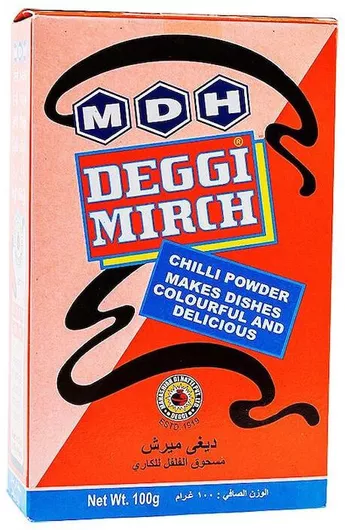Πιπέρι Mdh Deggi Mirch Chilli Powder Κόκκινο 100gr