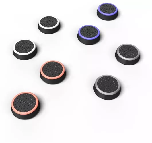 Urage Colors 8-in-1 Control Stick Attachments Set for Nintendo Switch - Multi-color