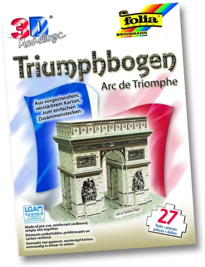 Αψίδα Του Θριάμβου - Παρίσι Puzzle 3D 27pcs