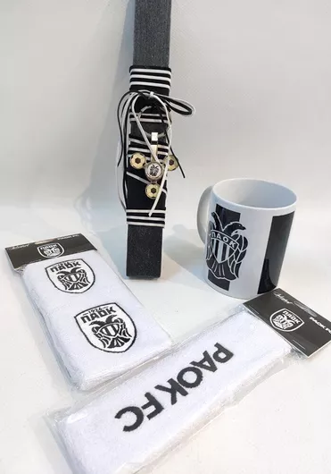 Πασχαλινή Λαμπάδα Στρογγυλή Αρωματική & Χειροποίητη Μαύρη