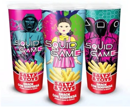 Squid Game Canister Strips 40g